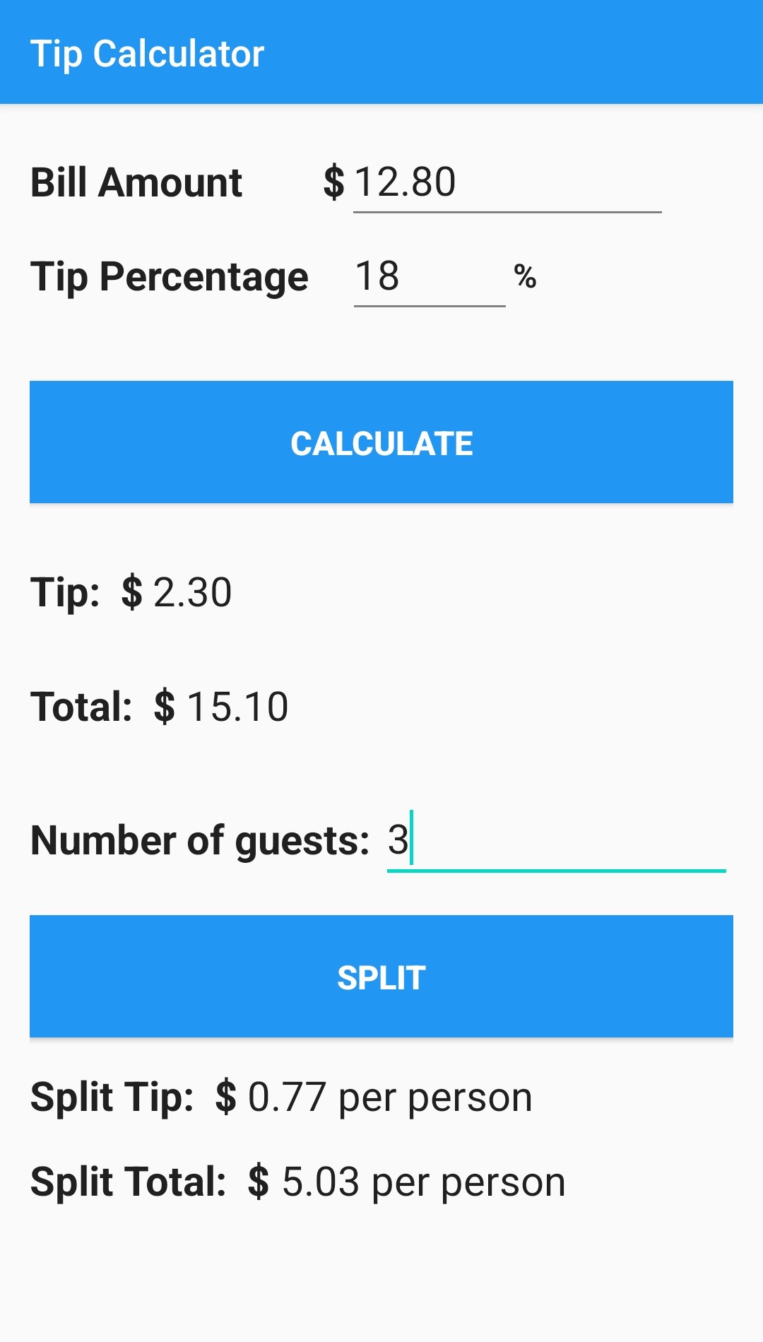 Tip Calculator